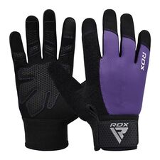 Gants de musculation W1 – Gants entiers, Taille: L, Couleur: Violet