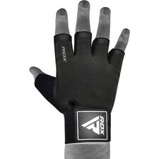 Gym Gloves T2 – Half Finger, Size: XL, Colour: Schwarz