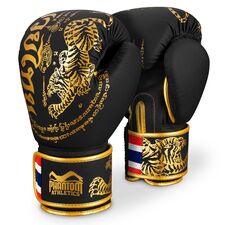 Boxhandschuhe Muay Thai - Limited Edition, Farbe: Schwarz, OZ: 10oz