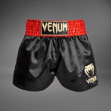 Venum Klassische Muay Thai Shorts, Bekleidungsgrösse: 2XL, Farbe: Schwarz