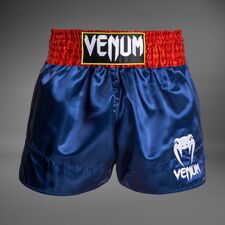 Venum Klassische Muay Thai Shorts, Bekleidungsgrösse: L, Farbe: Blau