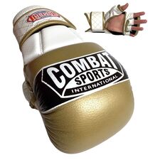 Combat Sports Max Strike MMA Training Gloves, Size: L, Colour: Gold
