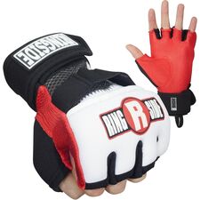 Sous-gants Pro avec rembourrage en gel, Taille: L, Couleur: Rouge