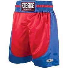 Shorts de boxe Pro Ringside, Taille: S, Couleur: Rouge