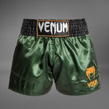 Venum Classic Muay Thai Shorts Green/Black L, Size: L, Colour: Green