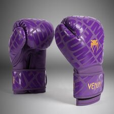 Venum Contender 1.5 XT Boxing Gloves Dark Purple 14OZ, Colour: Violett, OZ: 14oz