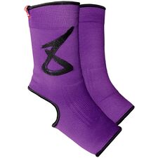 8 Weapons Ankle Guards, Taglia: Taglia unica, Colore: Viola