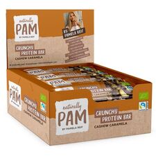 Naturally Pam Crunchy Protein Riegel (Packung zu 12)