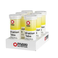 Comprimés d'hydratation Maxi Nutrition (lot de 6) | Citron