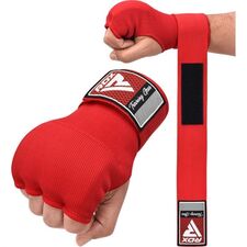RDX Inner Gloves, Taglia: XL, Colore: Rosso 