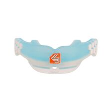 Shock Doctor Gel Max Power Mouthguard Trans Blue Adult, Size: One Size, Colour: Bleu Neon