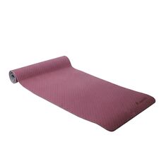 Tapis antidérapant yoga fitness 180x60x0.8cm JustFit | Rouge