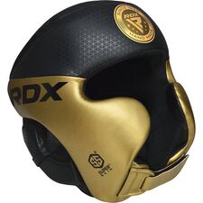 L1 Mark Full Face Pro Boxtraining Kopfschutz, Bekleidungsgrösse: XL, Farbe: Gold