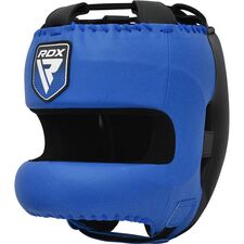 RDX Head Guard Pro Training APEX A5 Blue M, Size: M, Colour: Blue