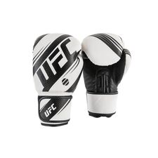 UFC PRO Performance Rush Gants de Boxe d’entraînement – Blanc/Noir – 16OZ, Couleur: Blanc, OZ: 16oz