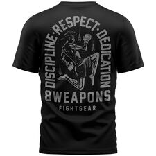 T-Shirt 8 WEAPONS Tombstone schwarz XXL, Bekleidungsgrösse: 2XL, Farbe: Schwarz