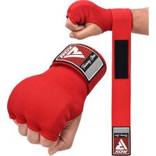 Sous-Gants de Boxe RDX Rouge – Taille L, Taille: L, Couleur: Rouge