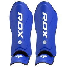 WAKO Shin Guard T1, Taglia: L, Colore: Blu 