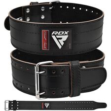 Weight Lifting Power Belt Rd1 Black-L, Taglia: L, Colore: Nero