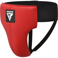 Groin Guard Rex Men Red/Black-L, Size: L, Colour: Rot