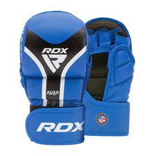 Gants de MMA Shooter Aura Plus T-17, Taille: L, Couleur: Bleu