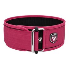 Weight Lifting Strap Belt Rx1 Pink-M, Taglia: M, Colore: Rosa