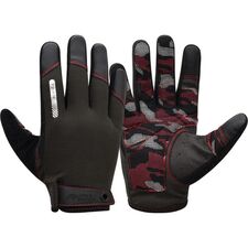 Gym Gloves T2 – Full Finger, Taglia: M, Colore: Rosso 