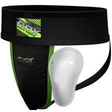 Coquille Supporter Plus, Taille: XL, Couleur: Noir