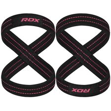 RDX Gym Lifting Cotton Straps, Taglia: M, Colore: Rosa