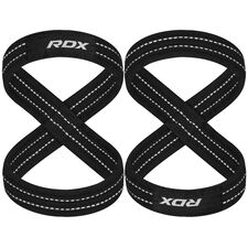 RDX Gym Lifting Cotton Straps, Size: M, Colour: Weiss