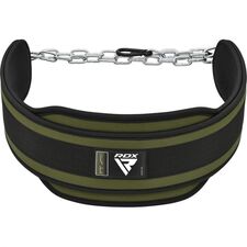 Ceinture pour Dips lestés, Couleur: Vert