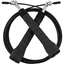 Corde à sauter noir RDX C11 Anti-slip Handle, Colour: Schwarz, Length: 304 cm