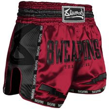 Shorts de Muay Thaï - Carbon - Dawn, Taille: L, Couleur: Rouge