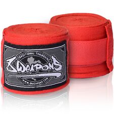 8 Weapons Handwraps semi-elastic, Colour: Rot, Length: 5.0m