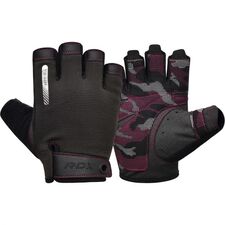 Gym Gloves T2 – Half Finger, Size: L, Colour: Rosa