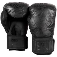 Boxhandschuhe Venum Dragon&rsquo;s Flight &ndash; Schwarz &ndash; 10 oz, Farbe: Schwarz, OZ: 10oz