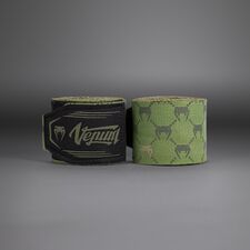 Boxbandagen Venum Monogram Hand Wraps Advanced – Khaki – 2.5 m, Farbe: Khaki, Länge: 2.5m