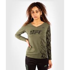 T-shirt Manches Longues  UFC Authentic Fight Week, Couleur: Kaki, Taille ne pas utiliser: S