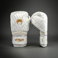 Guantoni da boxe Venum Contender 1.5 XT – Beige/Crema – 14oz, Colore: Bianco , OZ: 14oz