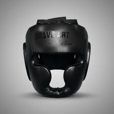 Casque de boxe – Brave Art – Noir – Taille unique, Taille: Taille unique, Couleur: Noir