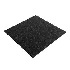 Rubber flooring 100x100x2cm indoor and outdoor "Connect" GladiatorFit | Grey