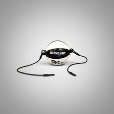 Punching Ball Double Élastique – Boxe – Cuir – Brave Art, Taille: Taille unique, Couleur: Noir
