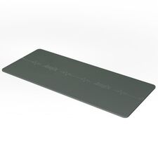 Tapis de Gym "Heartbeat Fit" 185x65x1cm Airex | Gris