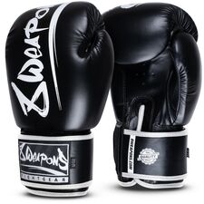 Boxing Gloves 8 Weapons Unlimited 2.0 Black 10oz, Colour: Schwarz, OZ: 10oz