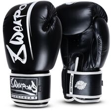 Gants de boxe 8 Weapons Unlimited 2.0 Noir 12oz, Couleur: Noir, OZ: 12oz
