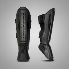 Protège-tibias PU Brave Art Noir XXS