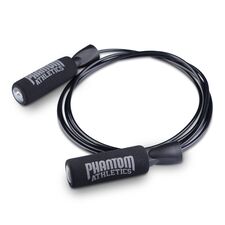 Corde à sauter Phantom Tactic – Noir, Couleur: Noir, Longueur: 2.9m