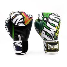 Gants de boxe Twins Graffiti BGVL4 &ndash; 14oz, Couleur: Multicolore, oz: 14oz