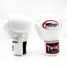 Gants de boxe Twins BGVL3 Blanc &ndash; 14oz, Couleur: Blanc, oz: 14oz