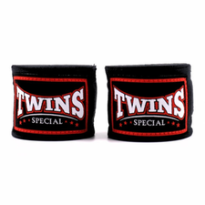 Bendaggi Twins CH5 4.5m Cotone elastico Nero